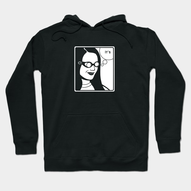 It's Wednesday my dudes for meme lovers negative space Hoodie by croquis design